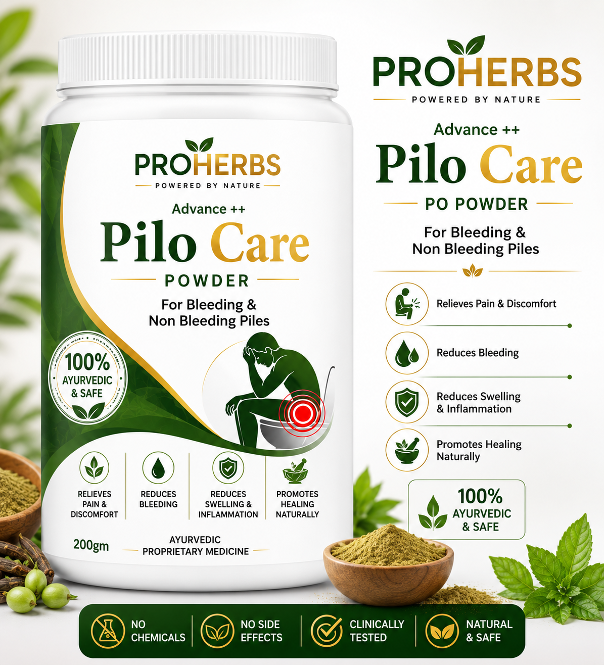 PROHERBS Advance ++ Pilo Care Pro Powder – 200g