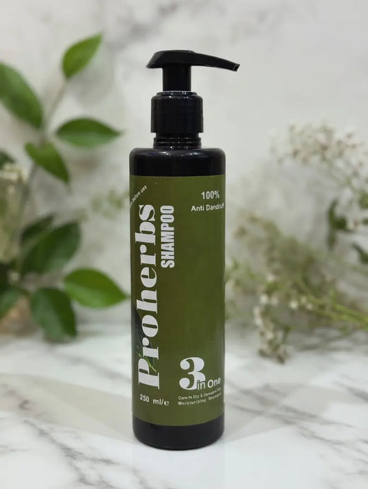 Proherbs 3-in-1 Shampoo: 100% Anti-Dandruff & Moisturizing Care
