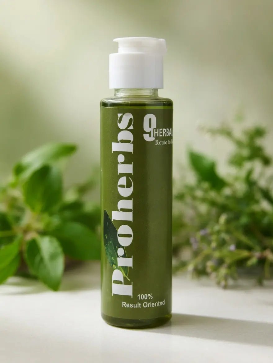 Best Herbal Hair Oil | 9 in 1 Hair Growth Oil | Anti Hair Fall Solution | Proherbs - Proherbs