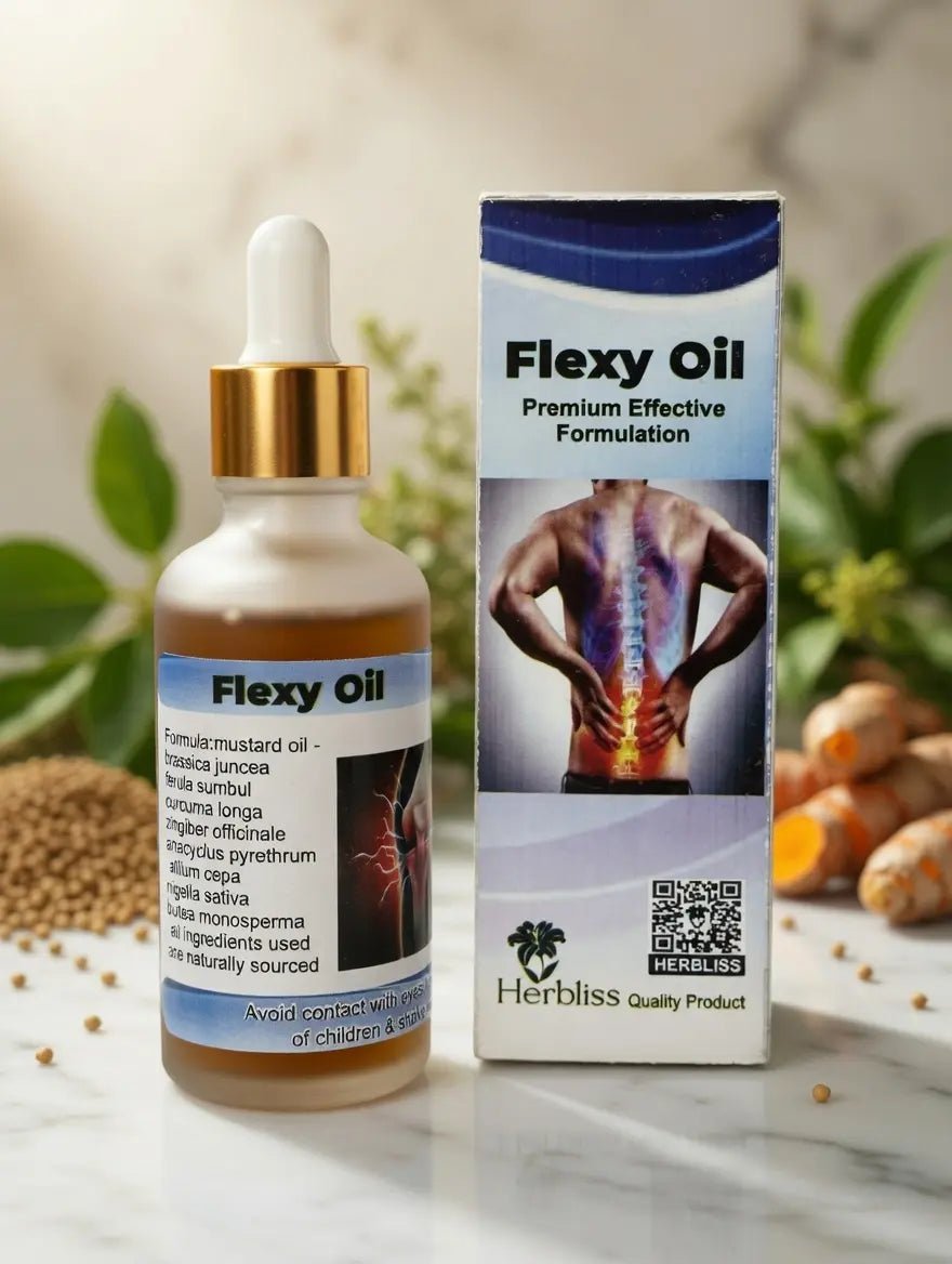Flexy Oil by Herbliss: Natural Relief for Joints & Muscles - Proherbs